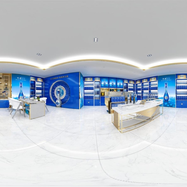  轻奢烟酒店3D模型